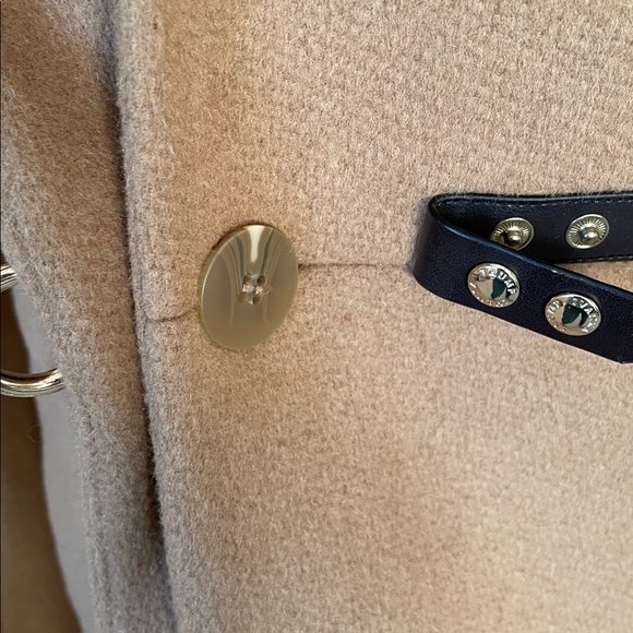 Sz 6 Ivanka Trump Camel Wool Blend Belted Coat - Picture 14 of 15